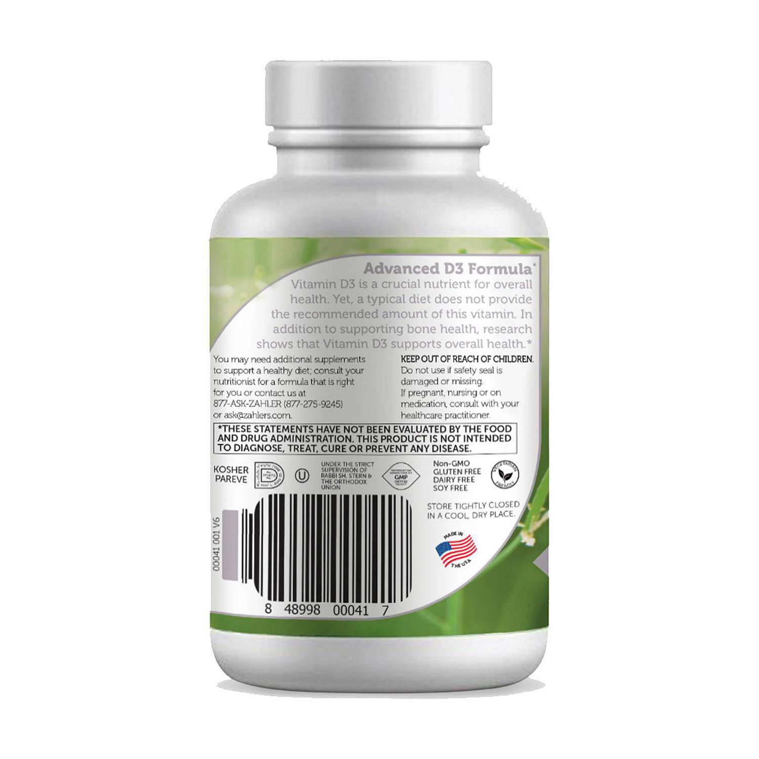 Vitamin D3 2000 IU - 250 Softgels (250 Servings)